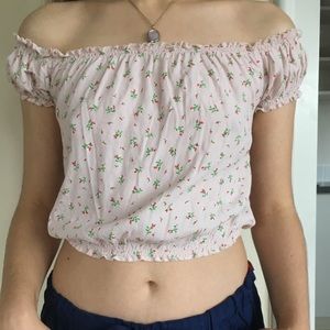 Brandy Melville pink shirt